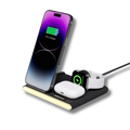 PowerGlow - Jabees PowerGlow 4-In-1 Foldable Wireless Charging Station