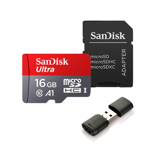 SanDisk Ultra Micro SD Card with Adapter - 16GB / 32GB / 64GB / 128GB High Speed