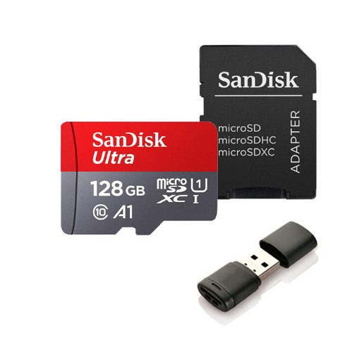 SanDisk Ultra Micro SD Card with Adapter - 16GB / 32GB / 64GB / 128GB High Speed
